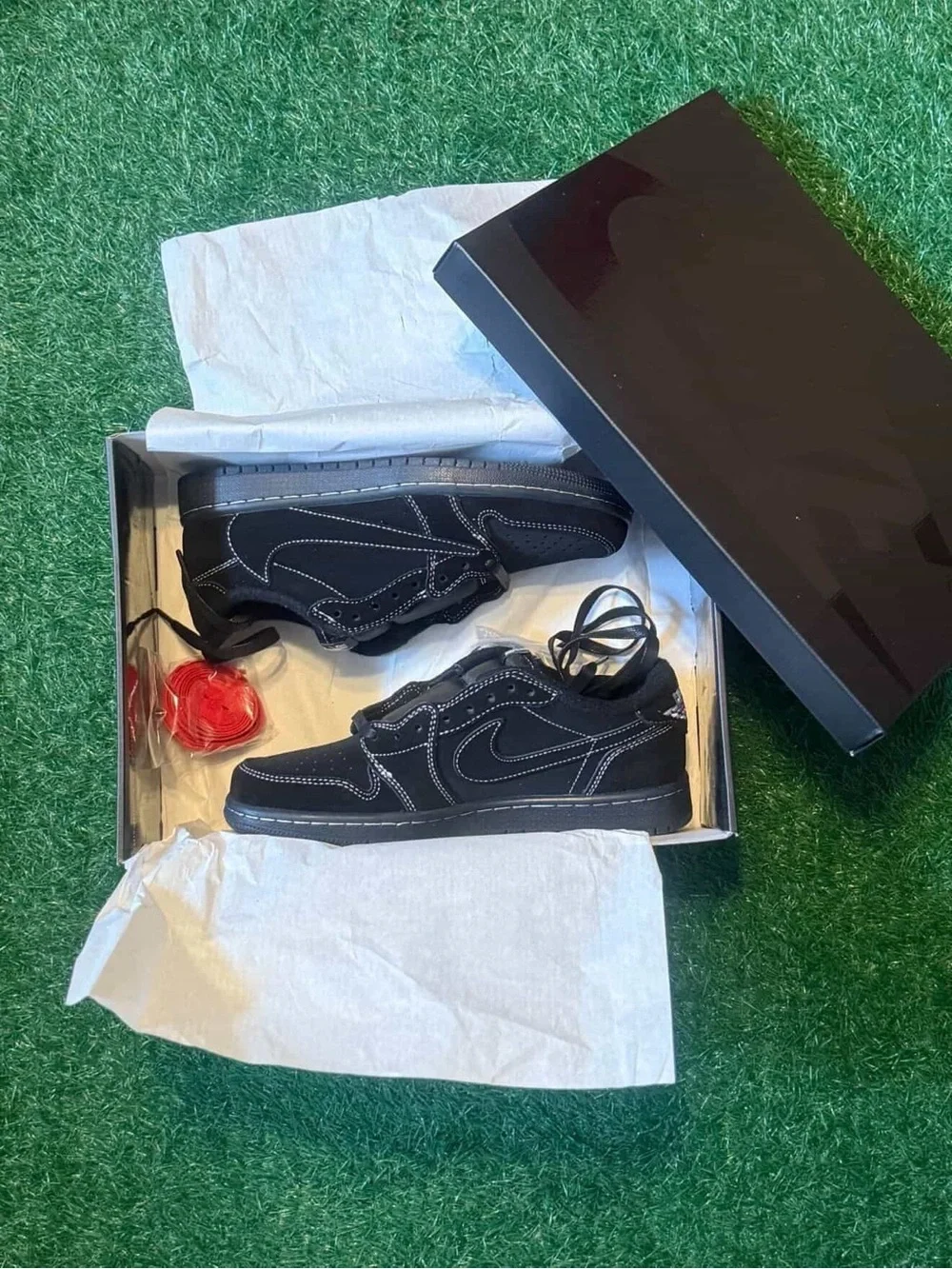 Air Jordan 1 Retro Low Travis Scott Black Phantom
